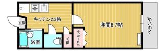 マンション けやきの間取り画像