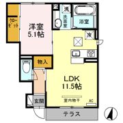 フレシール西大宮Ⅱの間取り画像