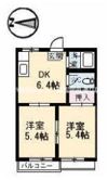 ヘイゼルハイツ B棟の間取り画像