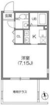 ZESTY神楽坂Ⅰの間取り画像