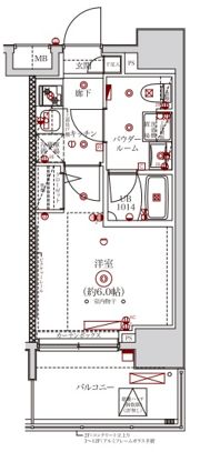 スプレスター立石ステーションフロントの間取り画像