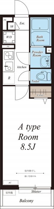 リブリ・江北の間取り画像