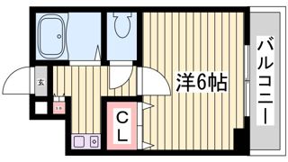 グランテ下山手の間取り画像