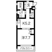 常陽第6ガーデンハイツの間取り画像