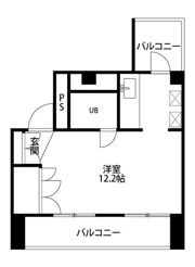 伊勢佐木町ロイヤルの間取り画像