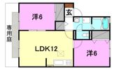セルーナ椿 D棟の間取り画像