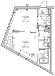 VERXEED STAIR Musashi-koyamaの間取り画像