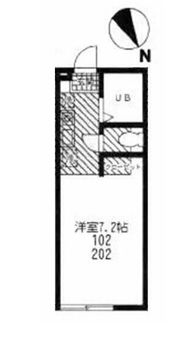 ハーミットクラブハウス西横浜の間取り画像