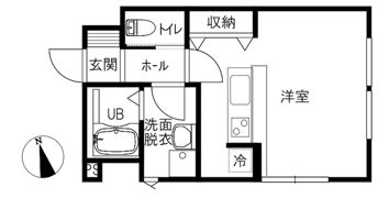 ユーフォリア三馬の間取り画像