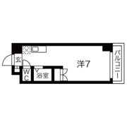 プレリュード江坂の間取り画像