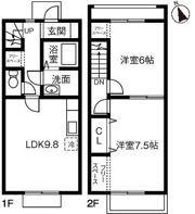 Verdeみどり野ⅡAの間取り画像