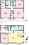 エルメゾンネクストの間取り画像