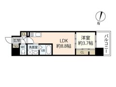 アーバイン比治山の間取り画像