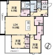 シャーメゾン リヒトの間取り画像
