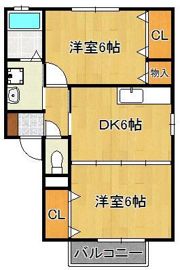 シャンリバー知古の間取り画像