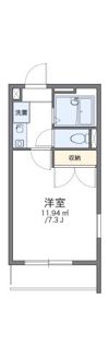 レオパレス葵第2の間取り画像