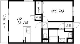 サンモールの間取り画像