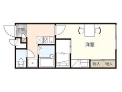 レオパレスグラシューズKの間取り画像