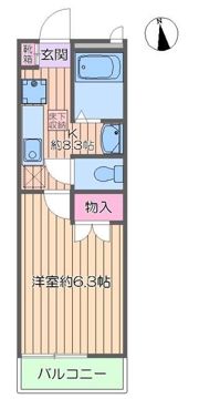 インサイド シー ビレッジの間取り画像