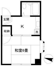 宇留野ビルの間取り画像