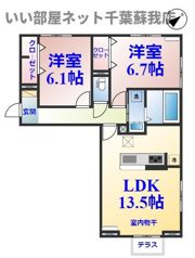 コンフォール古市場 ANNEXの間取り画像