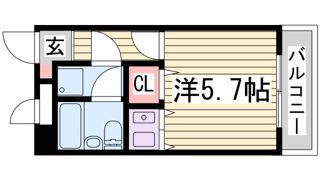 パークプラザ鷹取の間取り画像