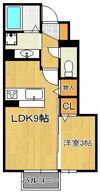 コスモ三萩野の間取り画像