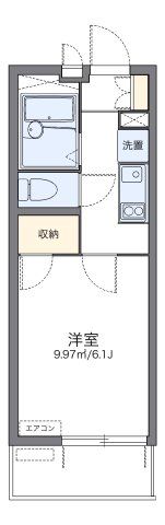 レオパレスルコントワール御影の間取り画像