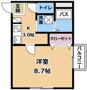 メディオ草津の間取り画像