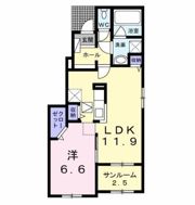 AT・FLATの間取り画像