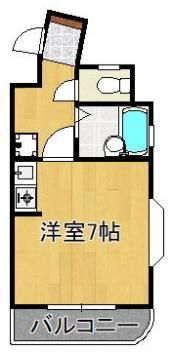 オリエンタル折尾駅の間取り画像