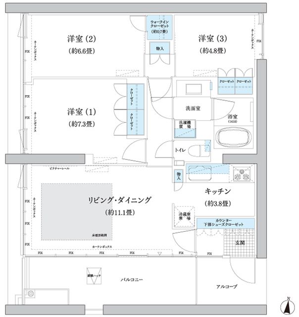 間取図