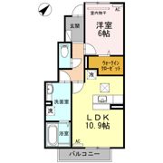 モラン司の間取り画像