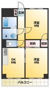 クローネ川口の間取り画像