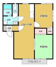 アベニュー B棟の間取り画像