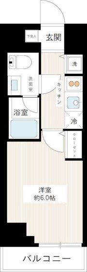 ルクシェール青砥の間取り画像