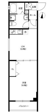 CREAL premier目黒の間取り画像