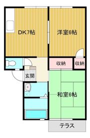 ガーデンブライト Cの間取り画像