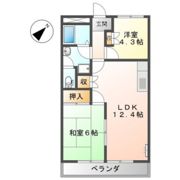 エクセレンス東野の間取り画像