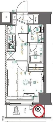 アゼスト北千住の間取り画像