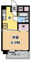 エスティライフ新森古市の間取り画像