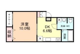 コンチネンタル轡田A棟の間取り画像