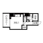 シーズンフラッツ蔵前清澄通りの間取り画像