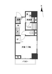 レピュア赤羽マークイーストの間取り画像