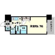 エスリード心斎橋EASTの間取り画像