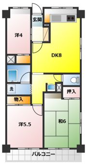 ソレイユ久保の間取り画像