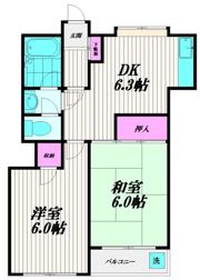 ライトパレスTの間取り画像