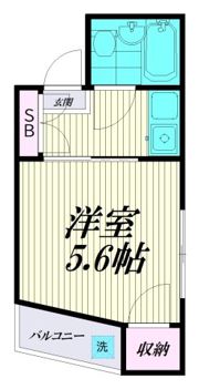 メゾン杉田の間取り画像