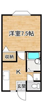 メゾンニューアールの間取り画像