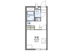 レオパレスセードル 1の間取り画像